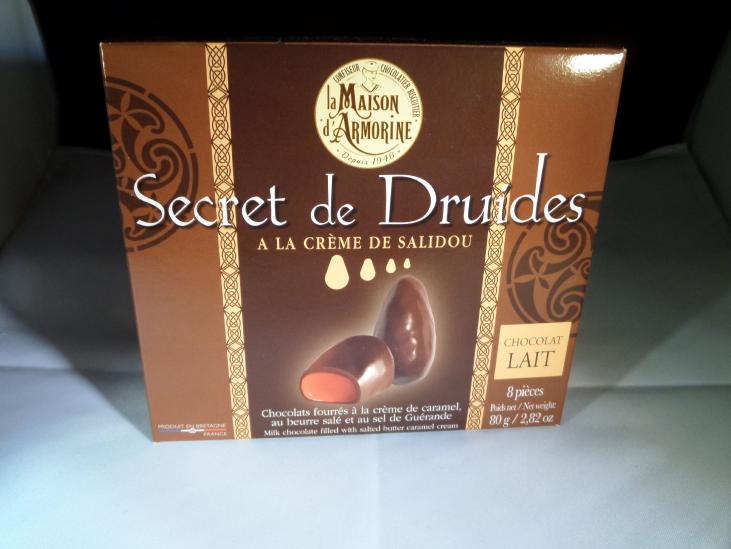 Chocolats Secrets de Druides Lait 80g