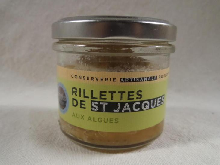 Rillettes de St-Jacques aux algues 90g ALGO