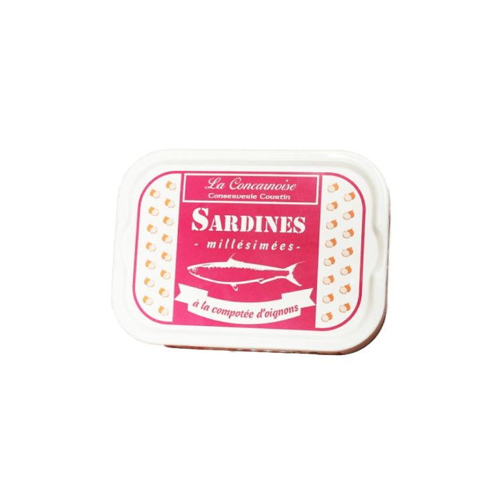 Sardines à la compotée d'oignons 115g
